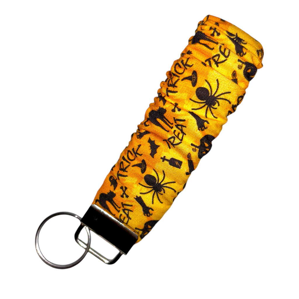 TRICK OR TREAT SCRUNCHIE KEY FOB