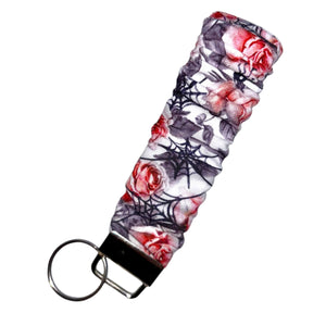 ROSE-WEB SCRUNCHIE KEY FOB