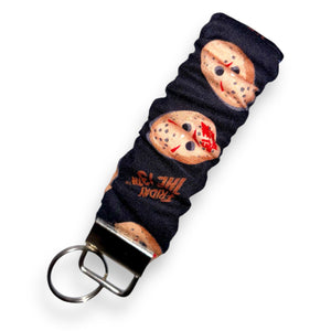 FRIDAY THE 13TH SCRUNCHIE KEY FOB