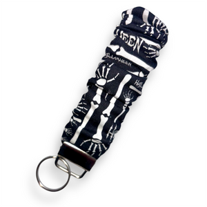 BONES SCRUNCHIE KEY FOB