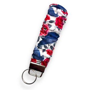 CROWS & ROSES SCRUNCHIE KEY FOB